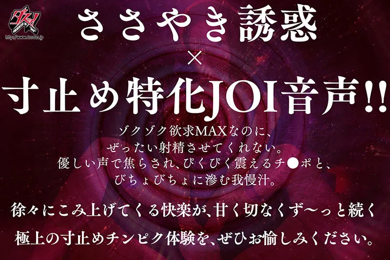 ささやき誘惑でチンシコ欲求MAXなのに、絶対に射精させてくれない究極寸止めJOI 美園和花（dass00913｜ダスッ！）のサンプル画像2