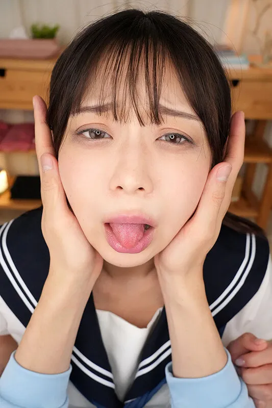【VR】実子イラマ調教。 手塩にかけて育てた娘を誰にも渡したくないから、愛をもって喉奥とマ●コを犯し、精子で満たして孕ませてやりました。 和栗ゆゆ（savr01150｜KMPVR-彩-）のサンプル画像7